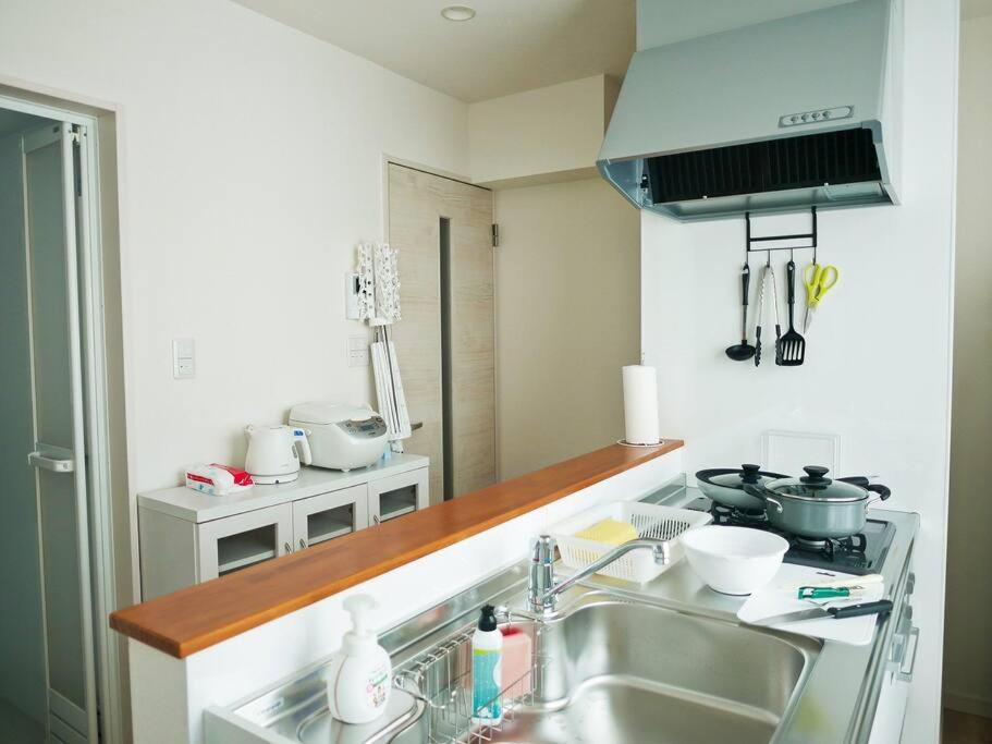 Apartamento New Open☆中心エリアへ好アクセス　格安＆美室で快適空間　サービスアパ―トメントsapporo南8条a5 Exterior foto
