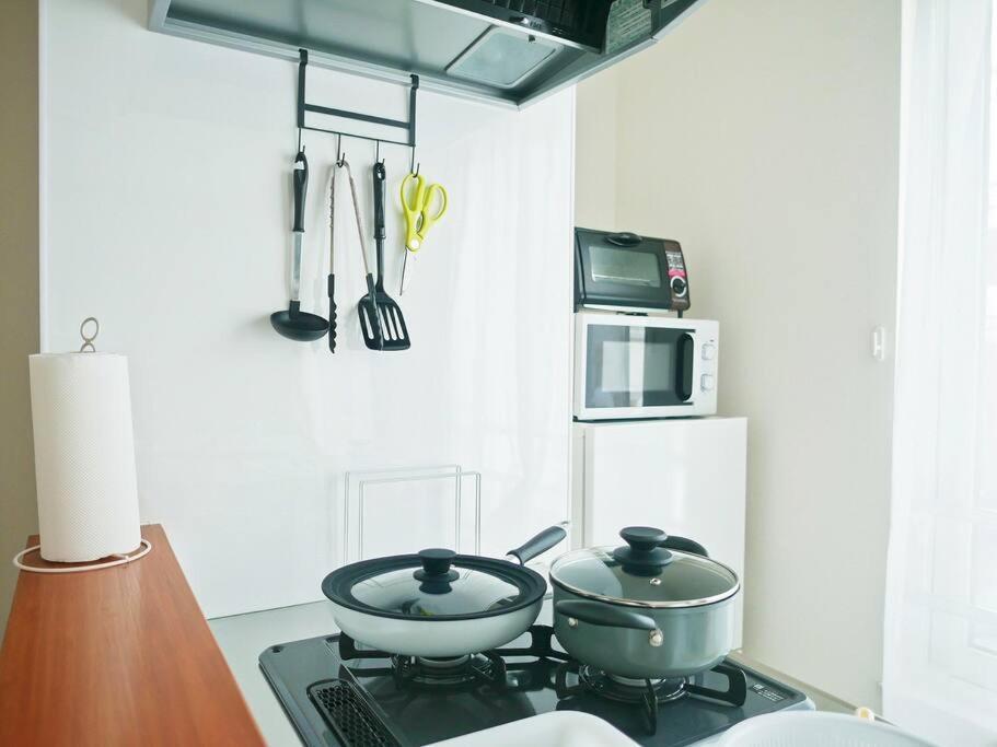 Apartamento New Open☆中心エリアへ好アクセス　格安＆美室で快適空間　サービスアパ―トメントsapporo南8条a5 Exterior foto
