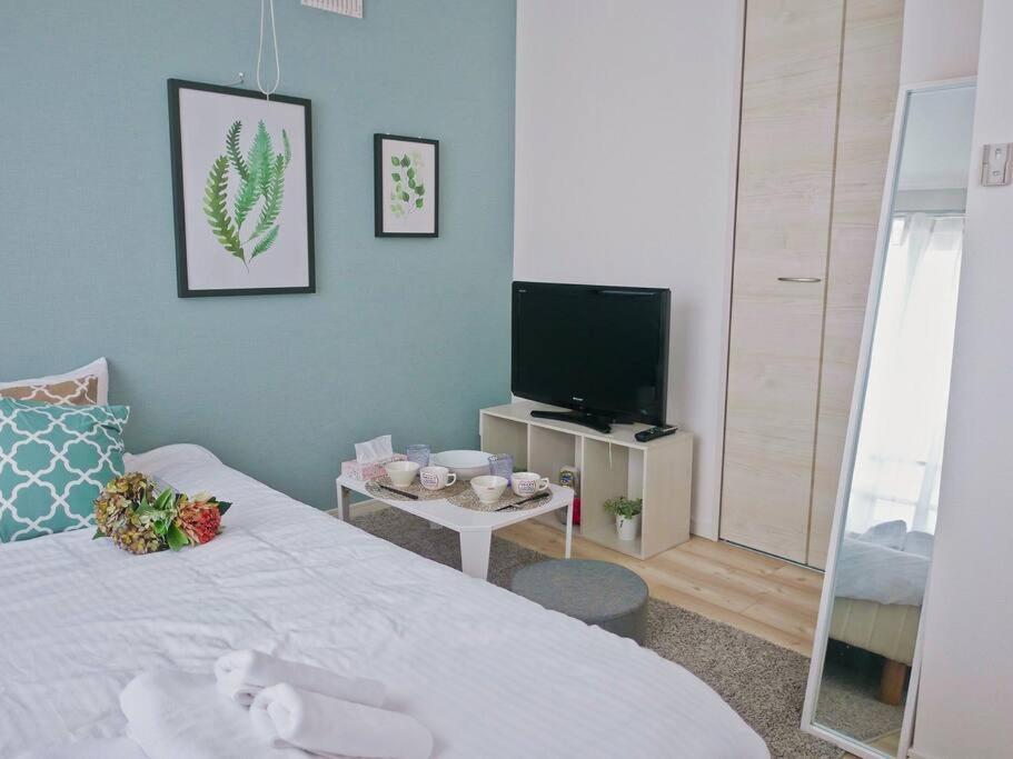 Apartamento New Open☆中心エリアへ好アクセス　格安＆美室で快適空間　サービスアパ―トメントsapporo南8条a5 Exterior foto